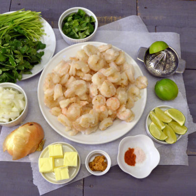 Garlic & Cilantro Baked Shrimp